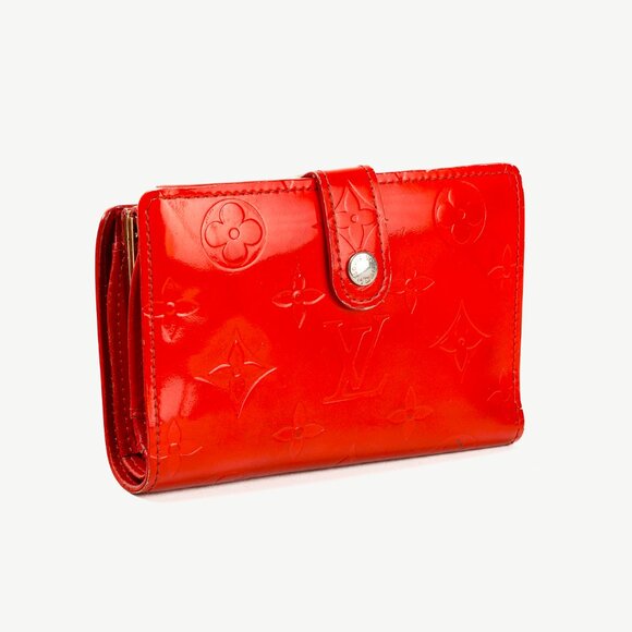 Louis Vuitton Pomme D'Amour Vernis Monogram French Purse Wallet - Picture 2 of 14